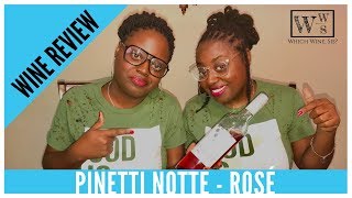 Pinetti Notte  Rose Wine Review [upl. by Kries480]