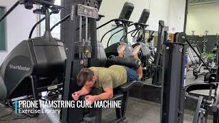 Prone Hamstring Curl Machine [upl. by Margaret]