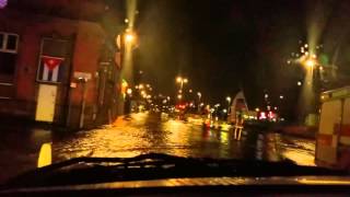 Kirkstall Road Leeds turned into a river  Floods December 2015 [upl. by Yerffoeg]