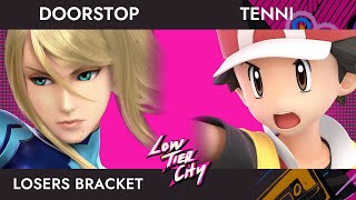 Low Tier City 2023  Losers Bracket  FEAR  Doorstop ZSS VS Tenni PT  SSBU [upl. by Aleehs]