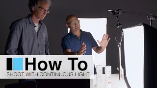 How To Use Continuous LED Lighting For Packshot Photography [upl. by Domenic]