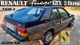 Renault Fuego GTX 20 Fase 2 El Santo Grial original con 45000 km renaultfuego [upl. by Adur]