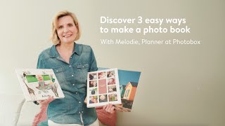 3 easy ways to make a personalised photo book with Photobox [upl. by Rosabelle]