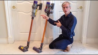 Dyson V8 vs V10  Which should you buy [upl. by Kilgore]