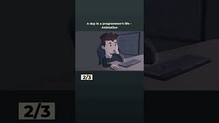 A day in a programmers life  Animation programminglife programming programmerlife shortfilm [upl. by Annawot]