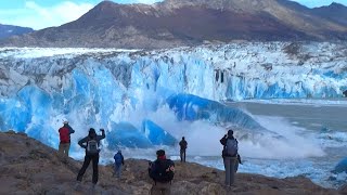 5 Monster Glacier Collapse Caught On Camera [upl. by Lubbi]