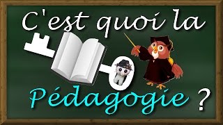 CLÉ 1  La Pédagogie [upl. by Aliuqa]