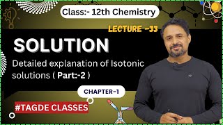 solution  Isotonic solution  Detailed explaination chapter1 [upl. by Evelin]