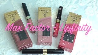 Review 11 Lipfinity Lippenfarbe  Kusstest deutsch HD [upl. by Otrebron]