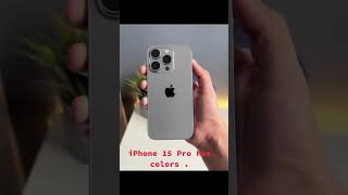 iPhone 15 Pro Max Colors [upl. by Hanahs581]