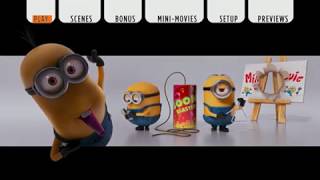 Despicable Me 2  DVD Menu Walkthrough [upl. by Zena]