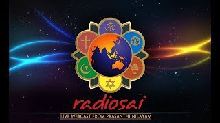 Ashadi Ekadasi Celebrations  Evening Program at Prasanthi Nilayam 23 July 2018 [upl. by Erodoeht659]