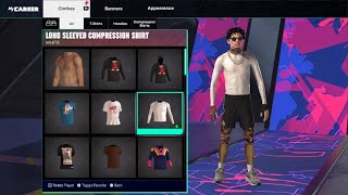 HOW TO PUT A COMPRESSION SHIRT UNDER A JERSEY IN NBA 2K25 [upl. by Menashem]