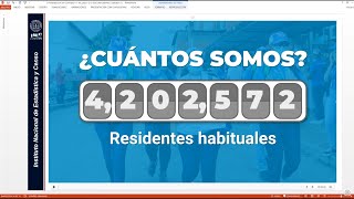 Panamá alcanza los 42 millones de habitantes según resultados del Censo [upl. by Nylodnew]