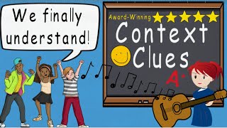 Context Clues Song Context Clues by Melissa  Award Winning Educational Song [upl. by Ardnwahsal218]