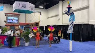 USVI Dancers at Seatrade Global 2023 [upl. by Tedmund]