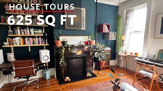 House Tours A 625 Sq Ft Prewar Apartment in Brooklyn New York [upl. by Ultann]