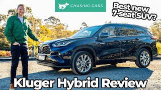 Toyota Kluger Highlander Hybrid 2021 review  the best family SUV  Chasing Cars [upl. by Anade]