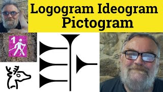 🔵 Logogram Ideogram or Pictogram Meaning  Logogram Examples  Pictogram Defined  Linguistics [upl. by Doughty]