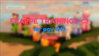 frappé hosting trainings 19 MR POV  fantqs1e [upl. by Kathrine]