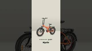 The Mycle Charge  Fat Tyre Folding eBike [upl. by Aisatana615]