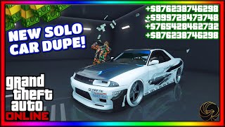 SOLO  NEW SUPER EASY GTA 5 ONLINE CAR DUPLICATION GLITCH  AFTER PATCH 167  PS5XBOXPC [upl. by Etnor931]