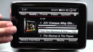 2014 Mercedes Benz CLA COMAND Infotainment Review [upl. by Marcelo]