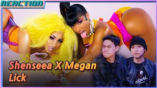 Kpop Artist Reaction Shenseea Megan Thee Stallion  Lick Official Music Video [upl. by Zsuedat950]