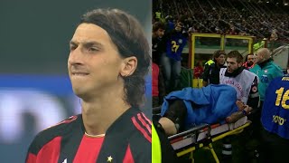 The Match Zlatan Ibrahimović Destroyed Inter and Injured Materazzi  Inter vs Milan 20102011 [upl. by Iila774]