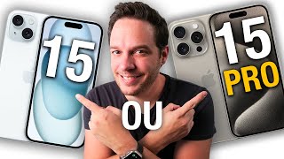 iPhone 15 ou iPhone 15 Pro  Lequel Choisir [upl. by Anitnoc173]