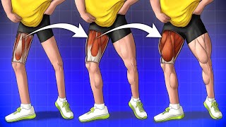 8 Best Exercises for Bigger Stronger Legs [upl. by Anhsirk]