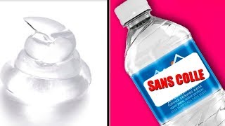 Je teste 5 recettes de SLIME AVEC DE LEAU SANS COLLE  💦 [upl. by Tsuda]