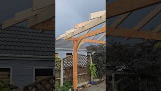 gazebo roof frame finished [upl. by Durning48]