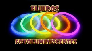 EXPERIMENTOS DE QUÍMICA Fluidos fotoluminiscentes cómo hacer tu propio fluido fluorescente casero [upl. by Ahsitram]