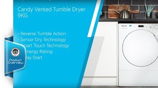 Candy Vented Tumble Dryer CSV9LF [upl. by Stryker]