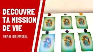 MISSION DE VIE 🦋 6 CHOIX INTEMPOREL  CHOISIS UNE CARTE [upl. by Lainahtan]