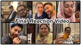 Last reaction video of my family❤️ ramadan ramadanmubarak family familyvlog ramzanspecial [upl. by Anawat]