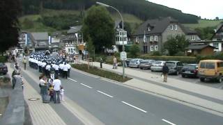 Schützenfest Schmallenberg  Oberkirchen 2009  Festzug am Sonntag [upl. by Corsiglia844]