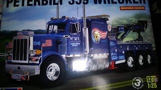 Revell Peterbilt 359 wrecker [upl. by Minnnie]