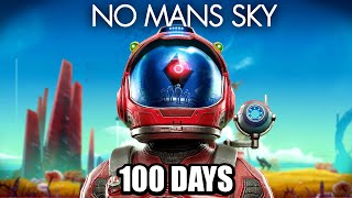 I Spent 100 Days in No Mans Sky and Heres What Happened [upl. by Ahsimac]