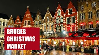 Bruges Christmas market  Рождество в Брюгге [upl. by Ballinger]