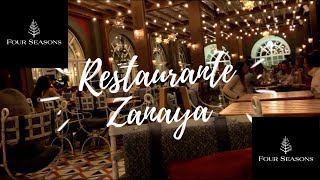 🍴Restaurante Zanaya en uno de los Hoteles más lujosos  Four Seasons México [upl. by Xenia902]