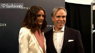 Rosario Dawson  Tommy Hilfiger Backstage  New York Fashion Week Fall 2011 NYFW  FashionTV  FTV [upl. by Aissert444]