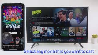 How to Cast Netflix to Chromecast from iPhone or iPad [upl. by Kaylee]