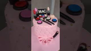 Beauty Parlour Makeup Cake Design [upl. by Nylime]