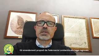 Gli emendamenti proposti da Federcaccia Lombardia alla legge regionale [upl. by Eendys]