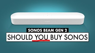 Is SONOS Worth the Money SONOS SOUNDBAR Review Sonos Beam Gen 2 Review [upl. by Semmes]