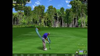 Microsoft Golf 1998 Edition  18 Holes  Bay Harbor Golf Club [upl. by Colligan]