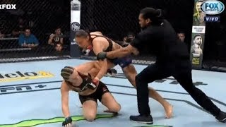 Germaine de Randamie KO win vs Aspen Ladd the fastest of my career  Ariel Helwani’s MMA Show [upl. by Yelbmik]