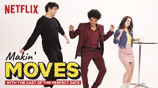 Noah Centineo amp Odiseas Georgiadis Judge Laura Maranos Dance Skills  Makin Moves  Netflix [upl. by Yelram]